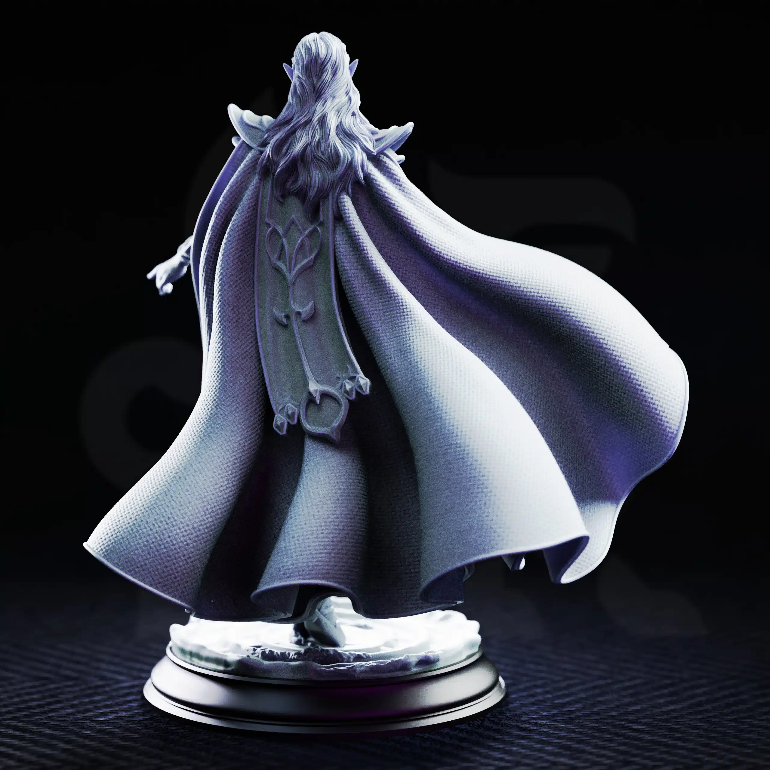 September 26 RPG Pack: Schism of the Drow 32 Glynaria Priestess of the New Moon Back