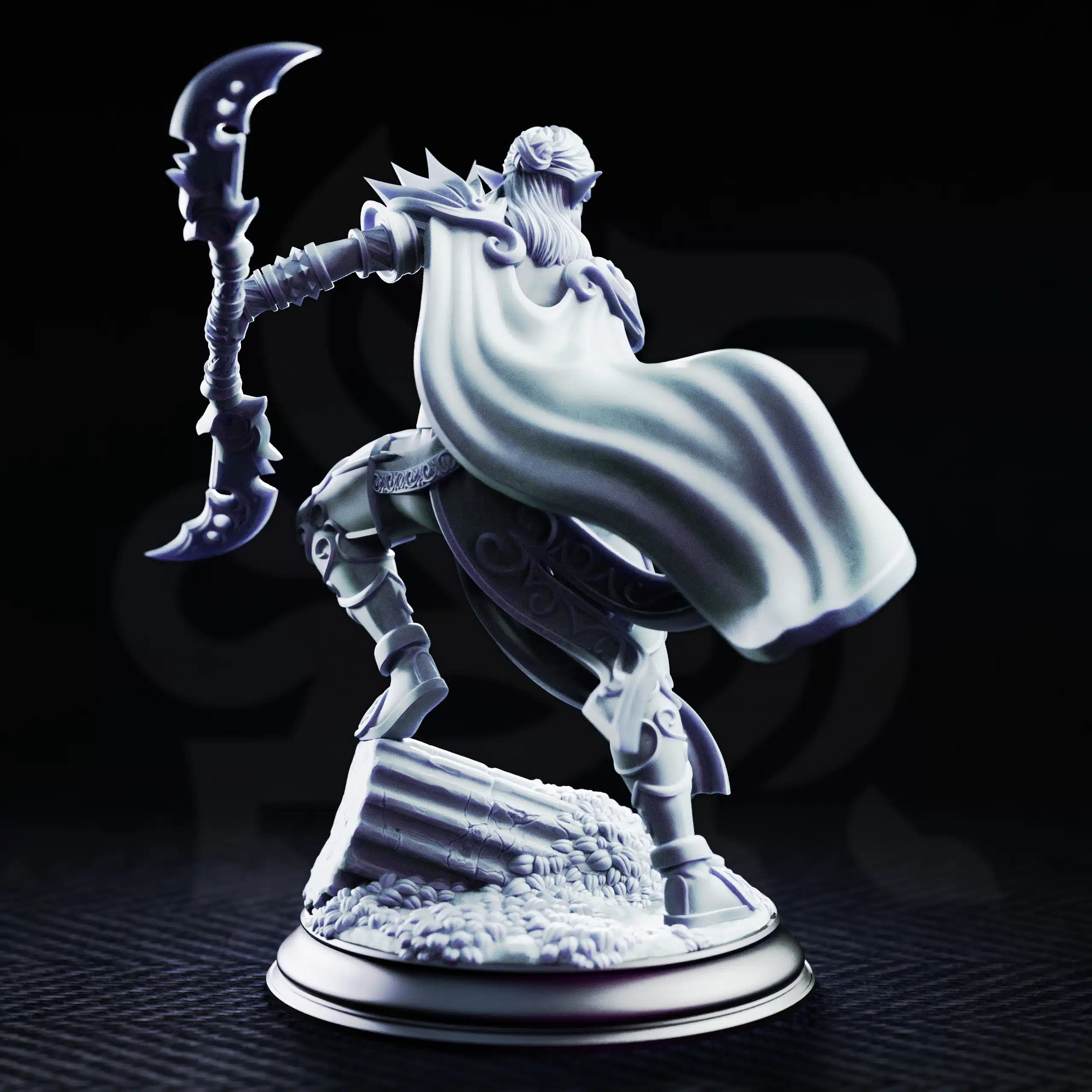 September 26 RPG Pack: Schism of the Drow 30 Ilyara Deri Assassin of the Waning Moon Back