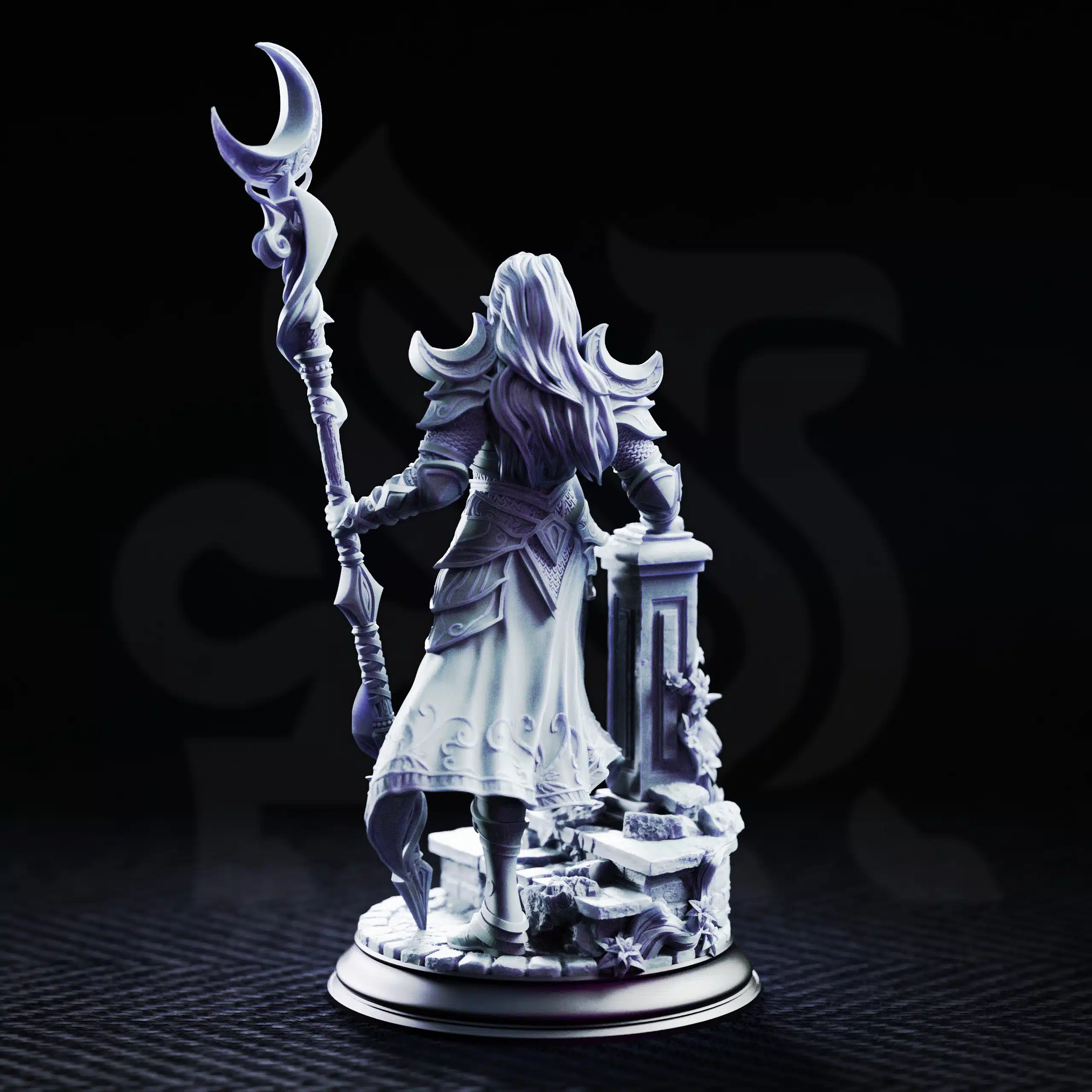 September 26 RPG Pack: Schism of the Drow 28 Kadna Glydrin Arch Warden of the Moon Back